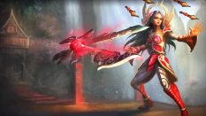 Irelia The Will Of The Blades concept art from the video game League of Legends