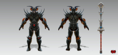 Jarvan IV Darkforge concept art from the video game League of Legends