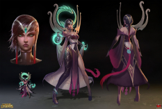 Karma Rework concept art from the video game League of Legends