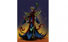 Karthus concept art from the video game League of Legends