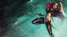 Katarina The Sinister Blade concept art from the video game League of Legends