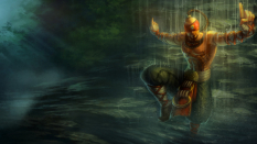 Lee Sin The Blind Monk concept art from the video game League of Legends