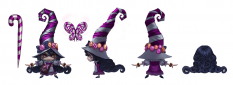 Lulu Candy concept art from the video game League of Legends