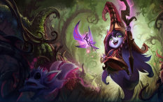 Lulu The Fae Sorceress concept art from the video game League of Legends