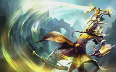 Master Yi The Wuju Bladesman concept art from the video game League of Legends
