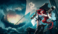 Miss Fortune The Bounty Hunter concept art from the video game League of Legends
