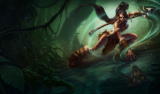 Nidalee The Bestial Huntress concept art from the video game League of Legends