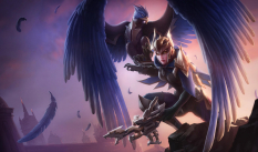 Quinn Demacias Wings concept art from the video game League of Legends