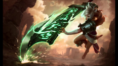 Riven The Exile concept art from the video game League of Legends