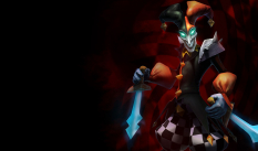 Shaco The Demon Jester concept art from the video game League of Legends