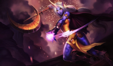 Soraka The Starchild concept art from the video game League of Legends