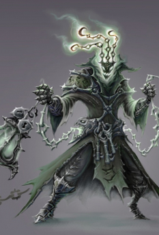 Thresh concept art from the video game League of Legends