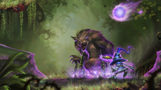 Veigar The Great Hunt concept art from the video game League of Legends