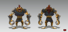 Warwick Hyena concept art from the video game League of Legends by Larry Ray