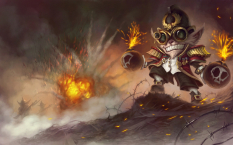 Ziggs Major concept art from the video game League of Legends