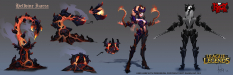 Zyra Wildfire concept art from the video game League of Legends by Anton Kolyukh