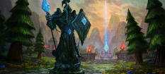 Summoners Rift Intro Art concept art from the video game League of Legends