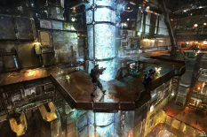 Infiltration concept art from the video game Outrise