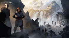 New Home concept art from the video game Dragon Age: Inquisition by Matt Rhodes