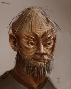 Cang Jei concept art from the video game Age of Conan: Unchained by Alex Tornberg