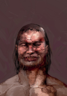 Face Concept concept art from the video game Age of Conan: Unchained