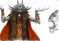 Har Shebesh concept art from the video game Age of Conan: Unchained