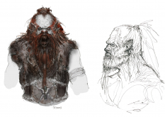 Ice Giant concept art from the video game Age of Conan: Unchained