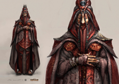 The Scarlet Circle concept art from the video game Age of Conan: Unchained by Stian Dahlslett