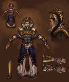 Stygian Priest concept art from the video game Age of Conan: Unchained
