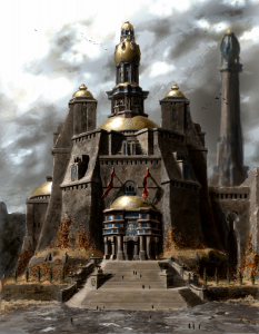 Cisroveus Academy Of Arcane Arts concept art from the video game Age of Conan: Unchained