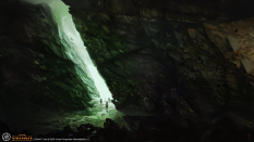 Entrance concept art from the video game Age of Conan: Unchained by Alex Tornberg