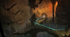 Sepulcher Of The Wyrm concept art from the video game Age of Conan: Unchained