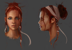 Trip Head Designs concept art from the video game Enslaved: Odyssey to the West by Alessandro Taini
