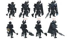 Dredge Variants concept art from the video game The Banner Saga