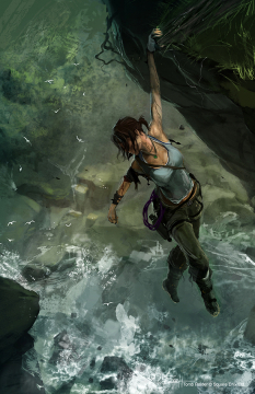 Survival concept art from the video game Tombraider (2013) by Brenoch Adams
