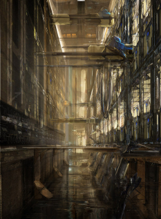 Cells concept art from the video game Remember Me by Gregory Zoltan Szucs