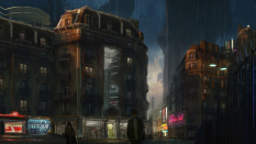 Neo Paris concept art from the video game Remember Me by Gregory Zoltan Szucs
