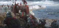Landing In Britannia concept art from the video game Ryse: Son of Rome