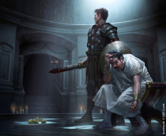 Panic Room concept art from the video game Ryse: Son of Rome