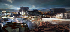 Rome concept art from the video game Ryse: Son of Rome