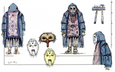Lord Emon concept art from the video game Shadow of the Colossus