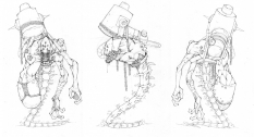 Spitter Melee concept art from the video game Dungeon Runners