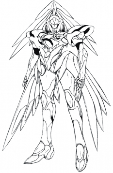 Regurus concept art from the video game Xenogears