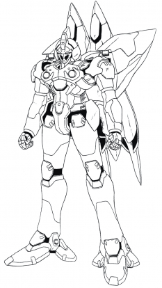Weltall Sketch concept art from the video game Xenogears
