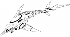 Marinebasher concept art from the video game Xenogears