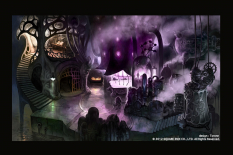 Cellar Laboratory concept art from the video game Bravely Default