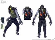Darklouser concept art from the video game CrossFire by Lee Chang Woo