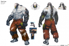 Steel Jaw concept art from the video game CrossFire by Lee Chang Woo