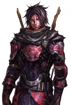 Character Concept art from the video game Stranger of Sword City