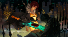 Red the Slayer concept art from the video game Transistor by Jen Zee